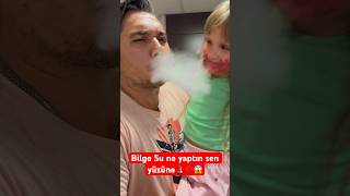 Bilge Su ne yaptın sen yüzüne💄💋😱 #shorts #keşfet #komedi #komik #tiktok #makyaj #babakız