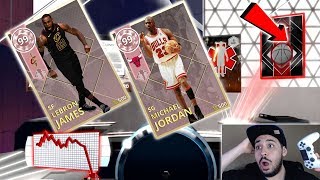 NBA 2K18 99 STATS PINK DIAMOND LEBRON JAMES AND MICHAEL JORDAN DYNAMIC DUO PACK OPENING
