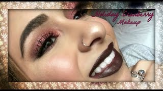 Holiday Cranberry Makeup (Chatty Tutorial) | MitchCraft