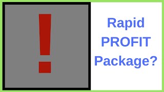 Rapid Profit Package Review - Legit System?