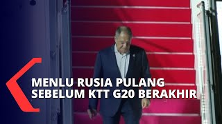 Menlu Rusia dan Presiden Korea Selatan Tinggalkan Bali Sebelum KTT G20 Selesai!