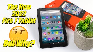 All-New Fire 7 Tablet Hands-On review, Why Did Amazon Even Release This In 2022🤔