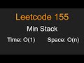 Min Stack - Leetcode 155 - Python