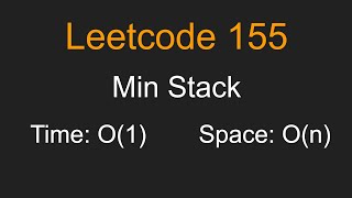 Min Stack - Leetcode 155 - Python