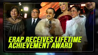 Erap, 'Father of MMFF,' receives Lifetime Achievement Award | ABS-CBN News