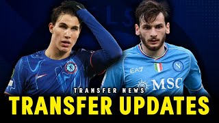 Chelsea Linked With Kvaratskhelia From Napoli! | Casadei Almost Gone | Chelsea News