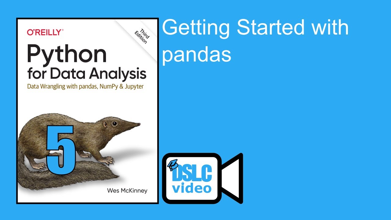 Python For Data Analysis: Getting Started With Pandas (py4da01 5) - YouTube