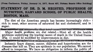 "The Leading Causes of Death in the USA Could Be Modified by Improvements in Diet" ~ Harvard School