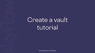 Tutorial: How to protect PII data and create a data privacy vault