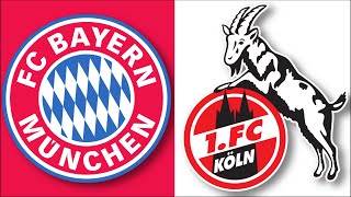 🔴 Bayern - Köln 5:1 (27.02.2021) - Alle Tore #Watchparty live