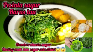 resep sayur bening nampol tiada duanya 😁