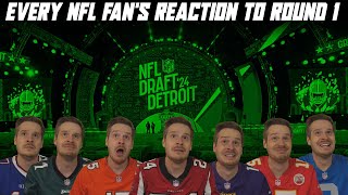 Every NFL Fan's Reaction to Round 1 of the 2024 NFL Draft