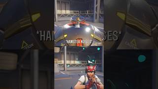 Kiriko and Wrecking Ball interaction - Overwatch 2