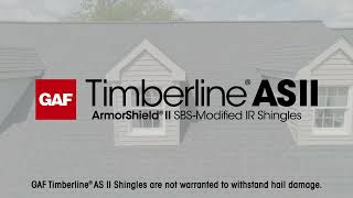 Class 4 Singles: GAF Timberline® AS II, our Best-selling Impact Resistant Shingles | GAF Roofing