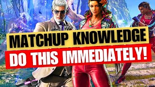 What YOU NEED To Know About MATCHUP KNOWLEDGE To LEVEL UP In TEKKEN 8!