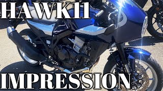 HONDAホーク11【HAWK 11】試乗＆紹介してみた