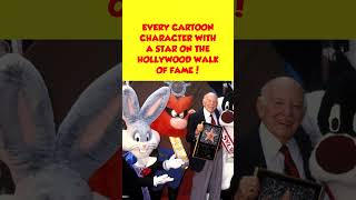 Every Cartoon With A Star On The Hollywood Walk of Fame #Shorts