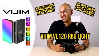 VIJIM Ulanzi VL120 RGB Video Light | Review | Sample Footage