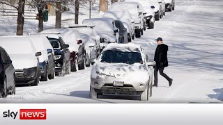 Americans urged to seek shelter ahead of 'bomb cyclone'