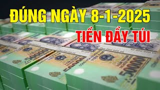 Tử Vi Hằng Ngày 8/1/2025 CHÚC MỪNG 3 CON GIÁP TIỀN ĐẦY TÚI