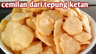 snack recipe from glutinous rice flour~ just 3 ingredients