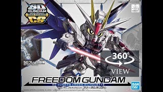 [360°Degree] SD Gundam Cross Silhouette Freedom Gundam