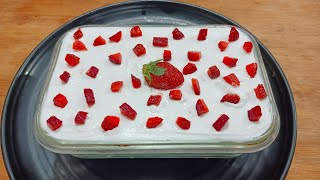 STRAWBERRY MALAI CAKE / STRAWBERRY TRES LECHES CAKE   #malaicake #treslechescake