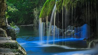 Water sounds for sleeping | Relaxing white noise from natural waterfall for deep sleep