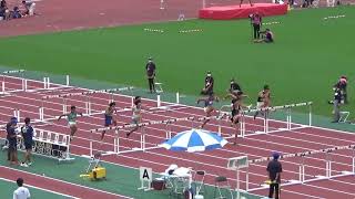 【第91回日本インカレ】 男子110mH(1.067m/9.14m)予選3組 (+1.0m/s)