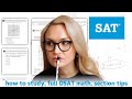 2024 DSAT MATH Fullest Tutorial / How to Get 1600 score