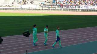 130903 Idol athletic championship mblaq [fancam]