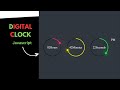 Digital Clock ⏱️ using HTML,CSS & JavaScript🚀