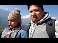 exploring the beauty of ghandruk village with my family annapurna mountain range