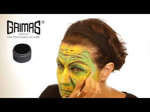 Halloween Sminke | Ansiktsmaling - Heks - YouTube