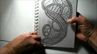 How I started with Zentangle -  Zentangle Inspired, Doodle, Tangle Patterns