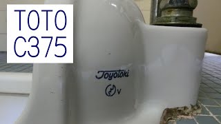 【Toyotokiロゴ】TOTO C375 便器洗浄（青梅市民センター2F）