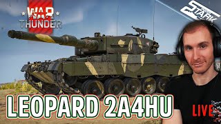 War Thunder - 102.Rész (Leopard 2A4HU és T-72M1-el Csatározunk) - Stark LIVE