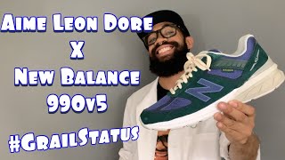 SNEAKER APPOINTMENT: AIME LEON DORE X NEW BALANCE 990v5. FIRST GRAIL OF 2020! SHOEVET APPROVED!?!