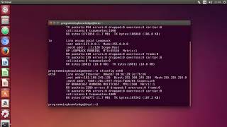 #linux Command Line Tutorial For Beginners 35 ifconfig command HIGH1