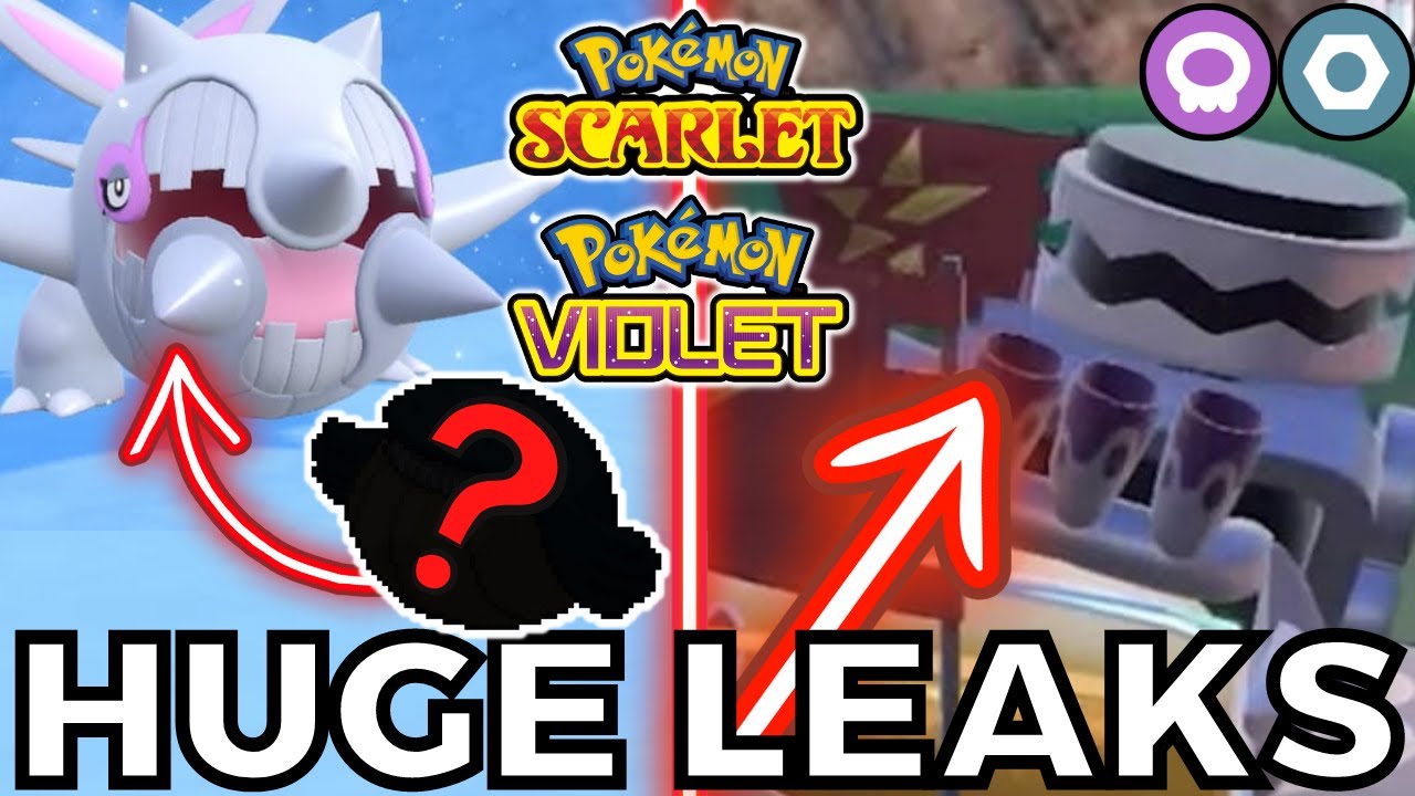 HUGE NEW LEAKS! SECRET New POKEMON Revealed! Pokemon Scarlet And Violet ...