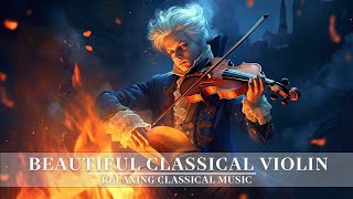 Beautiful Classical Violin Music | Relaxing Violin, Instrumental Music By Chopin, Beethoven,Schubert