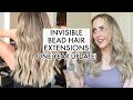 Invisible Bead Extensions One Year Review - The BEST Hair Extensions!