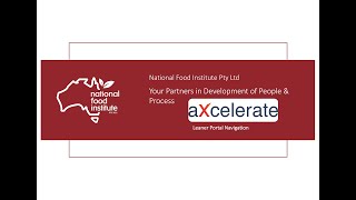 NFI aXcelerate Leaner Portal Navigation