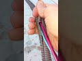 useful electrical tips and tricks. ingenious solution for running wire through conduit shorts diy