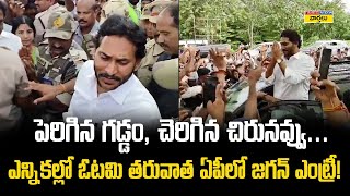 YS Jagan Exclusive Visuals from Gannavaram Airport || బెంగళూరు నుంచి ఏపీలో తిరిగి అడుగుపెట్టిన జగన్