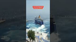 Miami Beach, oh my god#disaster #usa #dangerous#miami #ship #beach