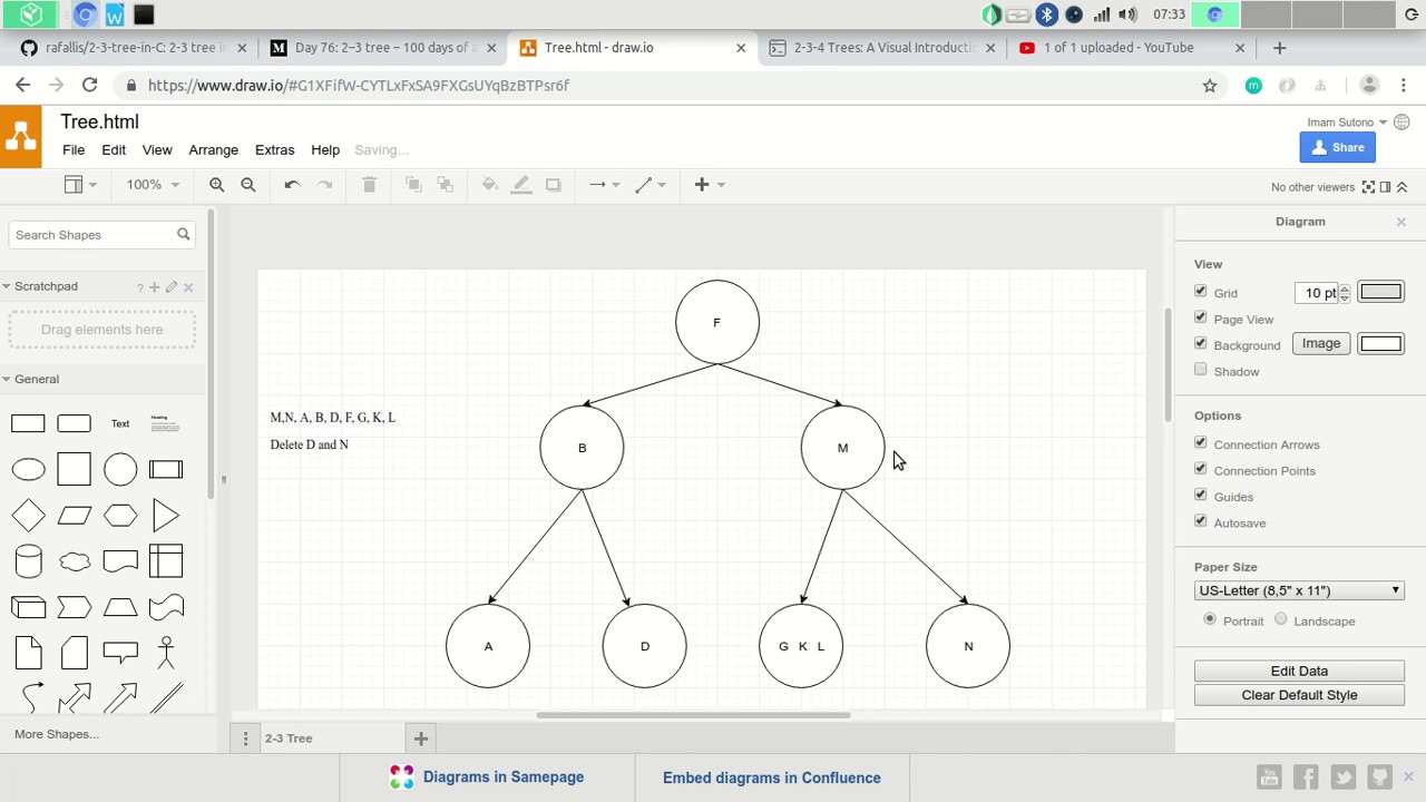 2-3 Tree Deletion - YouTube