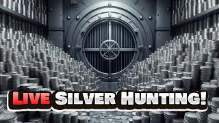 FRIDAY NIGHT LIVE SILVER COIN ROLL HUNTING \u0026 CHAT!