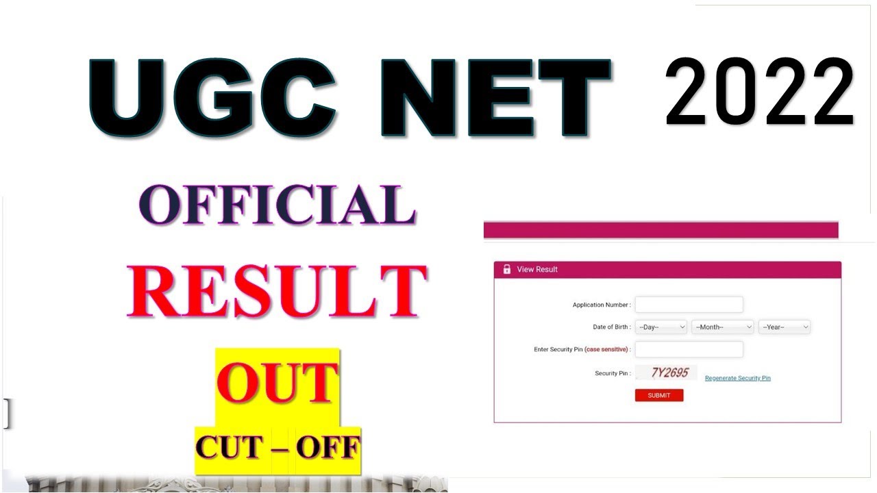 OFFICIAL VERIFIED :- UGC NET RESULT 2022 | UGC NET OFFICIAL CUT OFF ...