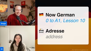 German 0 to A1 Lesson 10: 📇 Adresse (address)